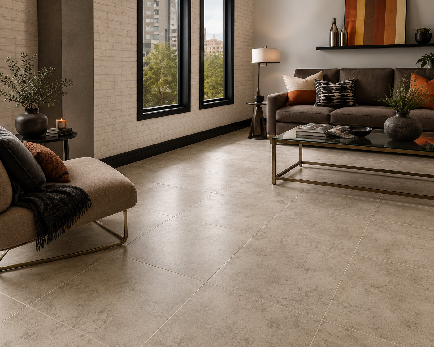 Waterproof LVT flooring