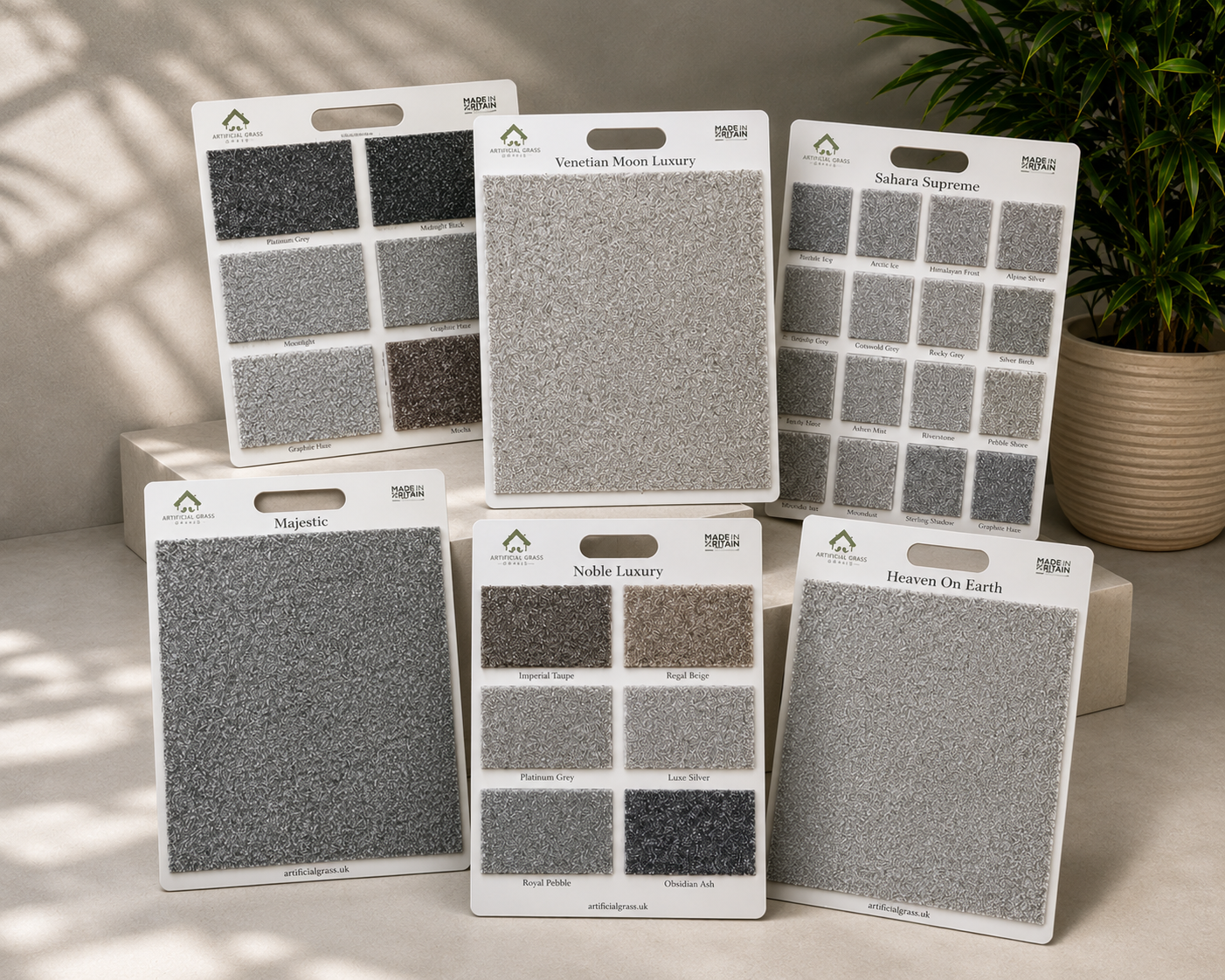 Mobile flooring samples