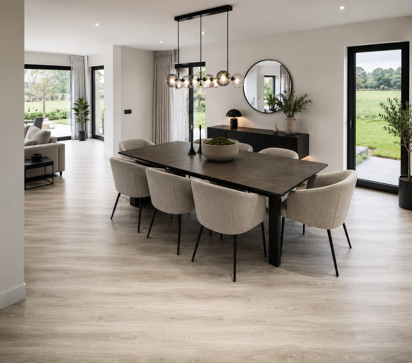Luxury LVT installation